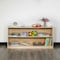 Flash Furniture Wooden 2 Section School Classroom Storage Cabinet MK-STRG005-GG - alternate 1